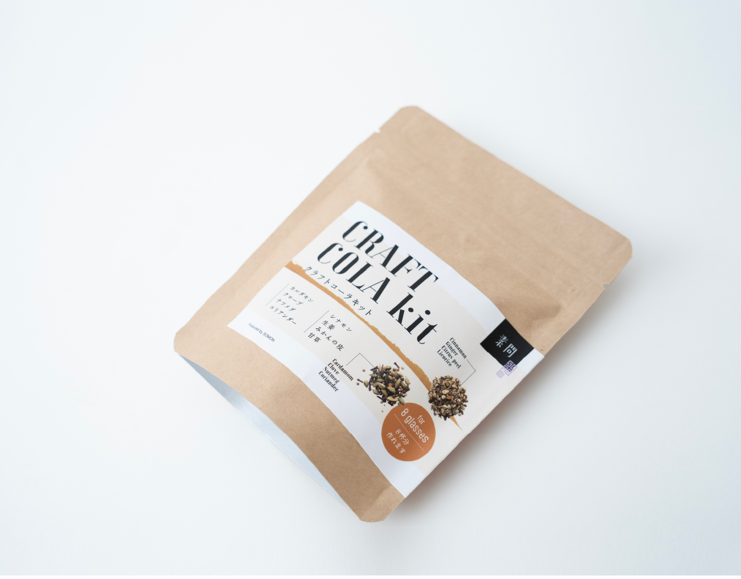 素問オリジナルチャイクラフトコーラキットパッケージ