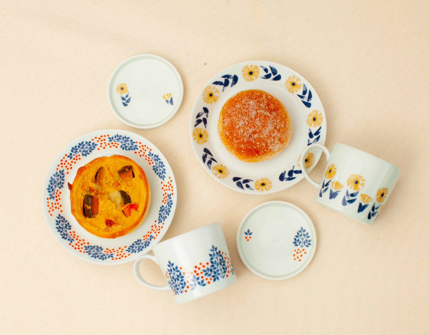 梶の葉プレートデザイン